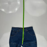 Reliq Cargo Pants - 32W 31L Blue Cotton