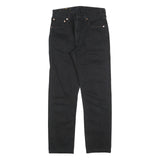LEVI'S 534 02 Mens Jeans Black Regular Straight Denim W28 L28 Classic Zip Cotton