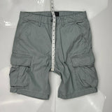 Levis Cargo Shorts - 32W 10L Gray Cotton