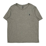 Polo By Ralph Lauren T-Shirt - 2XL Gray Cotton