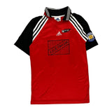 Age 15 Adidas Football Shirt - XL Red Polyester
