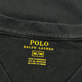 Polo By Ralph Lauren T-Shirt - Medium Black Cotton