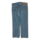 501 Levis Jeans - 36W 29L Blue Cotton
