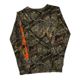 Age 10-12 Carhartt Camo Long Sleeve T-Shirt - Medium Camo Cotton