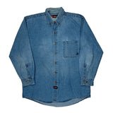 Dickies Denim Shirt - Large Blue Cotton