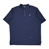 Ralph Lauren Polo Shirt - 2XL Navy Cotton