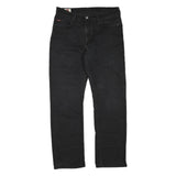LEE COOPER Womens Regular Black Cotton Blend Denim Jeans W34 L32 Classic Style