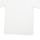 NIKE Mens White & Red Graphic T-Shirt S Short Sleeve Crew Neck Sportswear