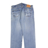 LEVI'S 501 Mens Jeans Blue Regular Straight Denim Medium W38 L36 Classic Fit