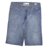 LEVI'S Womens Denim Blue Shorts L W32 Casual Cotton 505 Regular Fit