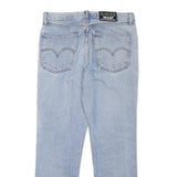 LEVI'S Mens Slim Blue Denim Light Wash Jeans W32 L28 Classic Zip Pocket
