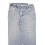 CARHARTT Mens Jeans Blue Relaxed Straight Denim Light W34 L29 Workwear Casual