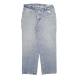 CARHARTT Mens Jeans Blue Relaxed Straight Denim Light W34 L29 Workwear Casual