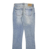 CALVIN KLEIN JEANS Womens Blue Regular Fit Straight Denim Light Wash W26 L34