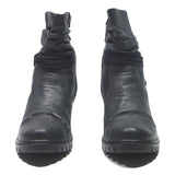 RIEKER Womens Black Ankle Boots Synthetic UK 7 Stylish Comfortable Fashion Heel