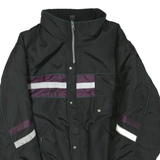 ARTIK Mens Black & Purple Zip Polyester Blend Outdoor Jacket XL