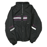 ARTIK Mens Black & Purple Zip Polyester Blend Outdoor Jacket XL