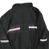 ARTIK Mens Black & Purple Zip Polyester Blend Outdoor Jacket XL