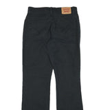 LEVI'S Womens Black Regular Straight Denim Jeans W30 L32 Comfortable Stylish