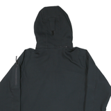 COLUMBIA Womens Black Outdoor Jacket M Polyester Blend Hooded Zip Up