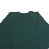 Mens Green Sweatshirt Mt Joy Crew Neck 3XL Cotton Blend Graphic Print Casual