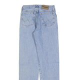 WRANGLER Mens Regular Light Blue Denim Jeans W29 L32 Classic Fit Zip Closure
