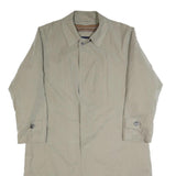 BUGATTI Mens Beige Cotton Blend Classic Button Jacket L Plain Stylish Formal