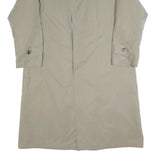 BUGATTI Mens Beige Cotton Blend Classic Button Jacket L Plain Stylish Formal