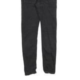 LEVI'S 519 Hi-Ball Mens Jeans Black Slim Skinny Denim W30 L28 Zip
