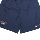 NIKE Mens Shorts Navy Blue XL W28 Dri-Fit Casual Sports Logo Athletic