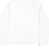 FILA Womens White Hoodie XL Polyester Blend Casual Wear Drawstring Hood