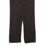 LEVI'S Mens Cotton Blend Brown Regular Straight Trousers W28 L27 Classic Zip