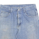WRANGLER Mens Shorts Blue Denim Casual M W34 Workwear Cotton Blend