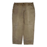 Carhartt Carpenter Trousers - 38W 30L Beige Cotton