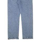 LEVI'S 501 Mens Jeans Blue Regular Straight Denim Medium W38 L30 Classic Button