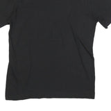 ADIDAS Mens Black Cotton Blend Graphic T-Shirt M Short Sleeve Crew Neck Casual