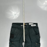 Carhartt Cargo Trousers - 38W 30L Black Cotton