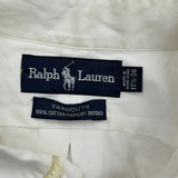 Yarmouth Ralph Lauren Shirt - XL White Cotton