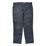 Carhartt Carpenter Trousers - 34W 30L Grey Cotton