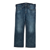 Silver Jeans - 37W 32L Blue Cotton Blend