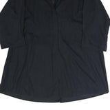 MAX MARA Womens Black Jacket XL Polyester Blend Classic Button Closure Formal