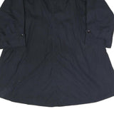 MAX MARA Womens Black Jacket XL Polyester Blend Classic Button Closure Formal
