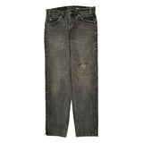 Orange Tabs Levis 550 Jeans - 30W 32L Gray Cotton