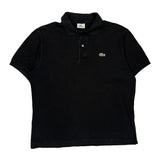 Lacoste Polo Shirt - Large Black Cotton