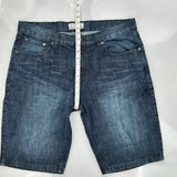 Ecko Unltd Denim Shorts - 40W 12L Blue Cotton