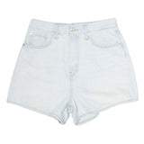 LEVI'S Mens Denim Light Blue Casual Shorts L W30 Classic Fit Cotton