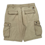 Carhartt Cargo Shorts - 34W 10L Beige Cotton