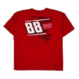 National Guard Nascar T-Shirt - 2XL Red Cotton