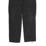 LEVI'S Mens Black Regular Fit Straight Denim Jeans W34 L29 Classic Zip Closure