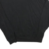 ELLEN RICHARD Womens Black Crew Neck S Cotton Blend Pullover Sweatshirt